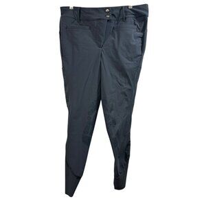 For Horses EMILIA Ultra Move Breeches LTD Riding Pants Charcoal 48 Equestrian